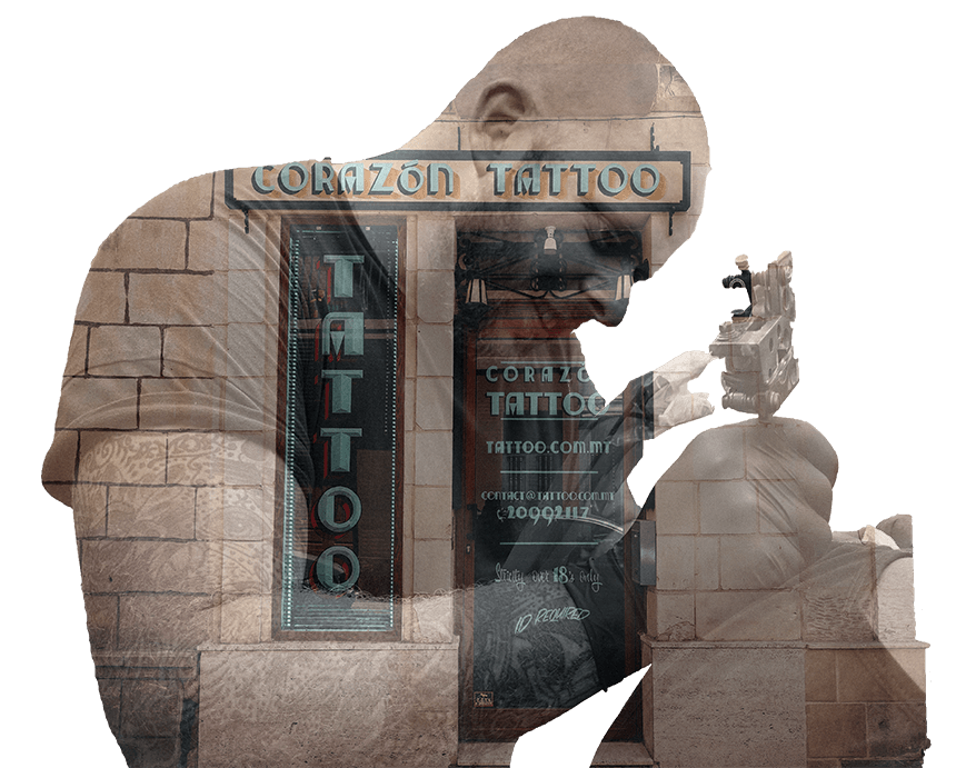 Paul O'Rourke Corazón Tattoo Studio Malta